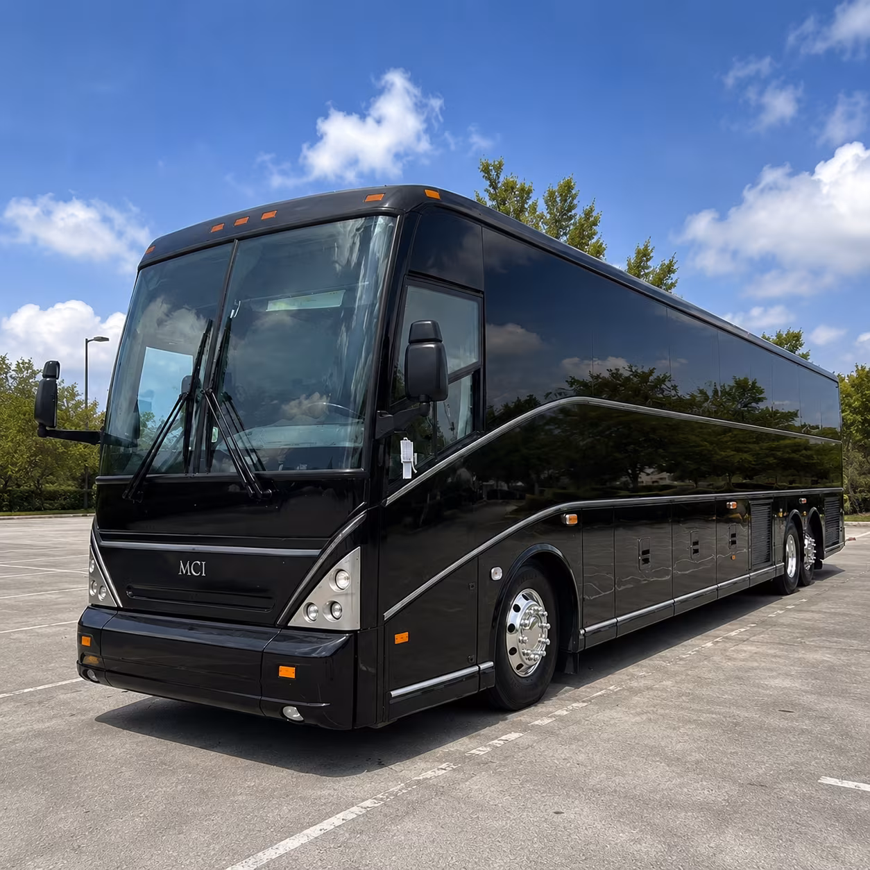 hillsboro charter bus rental exterior
